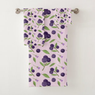 Colección de patrones de cesta de frutas - Blueber