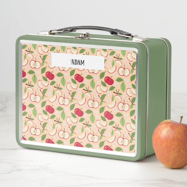 Colección de patrones de cesta de frutas - manzana (In situ)