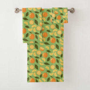 Colección de patrones de cesta de frutas - Naranja