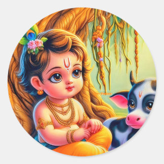 Colección de Pegatinas Little Krishna
