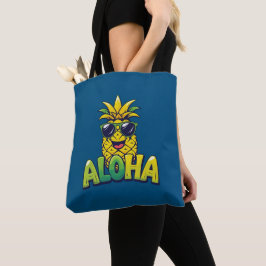 Colección de piña de Aloha Bolsa de tetas de hombr