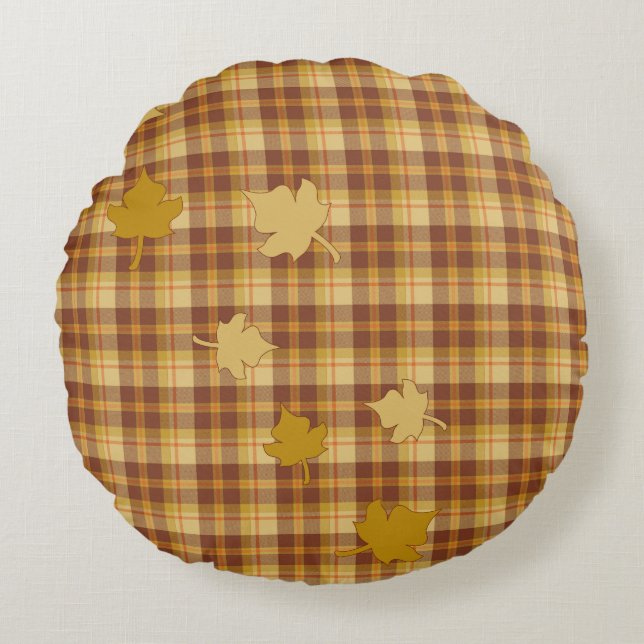 Colección de plaquetas de otoño, deja almohada de  (Anverso)