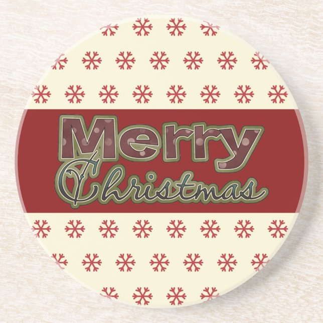 Colección de posavasos de Feliz Navidad (Frente)