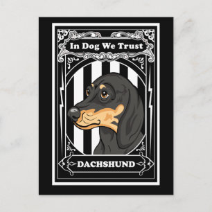 Colección de postales de Dachshund