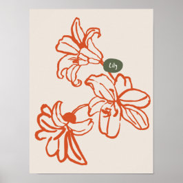 Colección de posters de arte natural