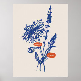 Colección de posters de arte natural