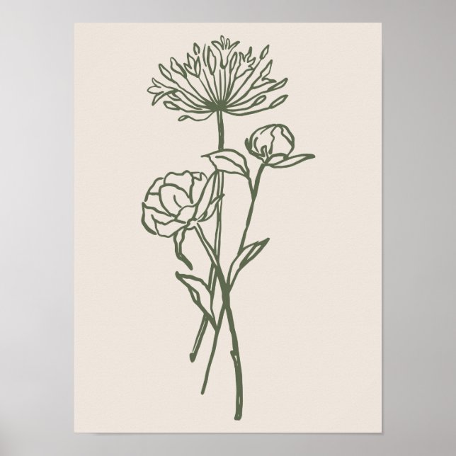 Colección de posters de arte natural (Frente)