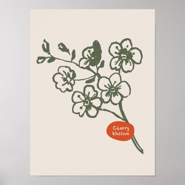 Colección de posters de arte natural (Frente)