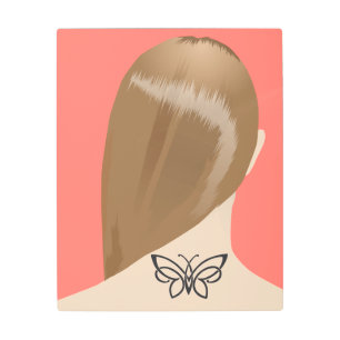 Colección De Prensa De Arte Tatuaje De Cuello De M