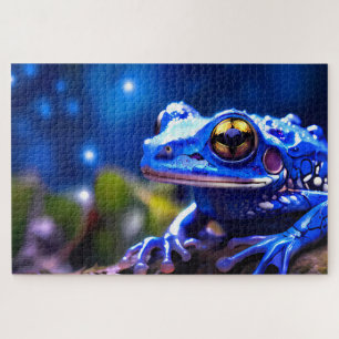 Colección de ranas de rompecabezas de Costa Rica