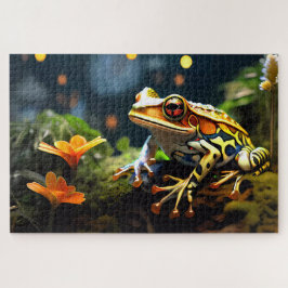 Colección de ranas de rompecabezas en Costa Rica