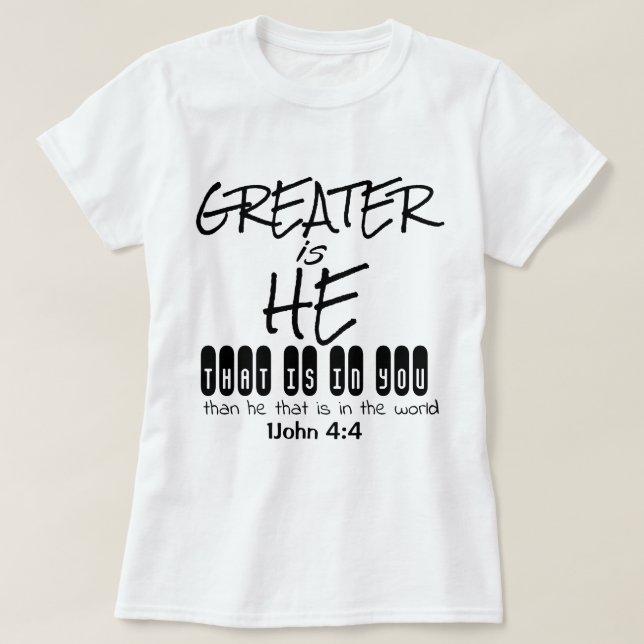 Colección de regalos de fe camiseta (Diseño del anverso)