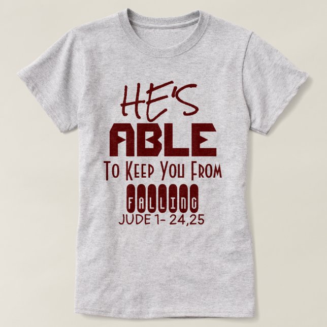 Colección de regalos de fe - camiseta (Diseño del anverso)