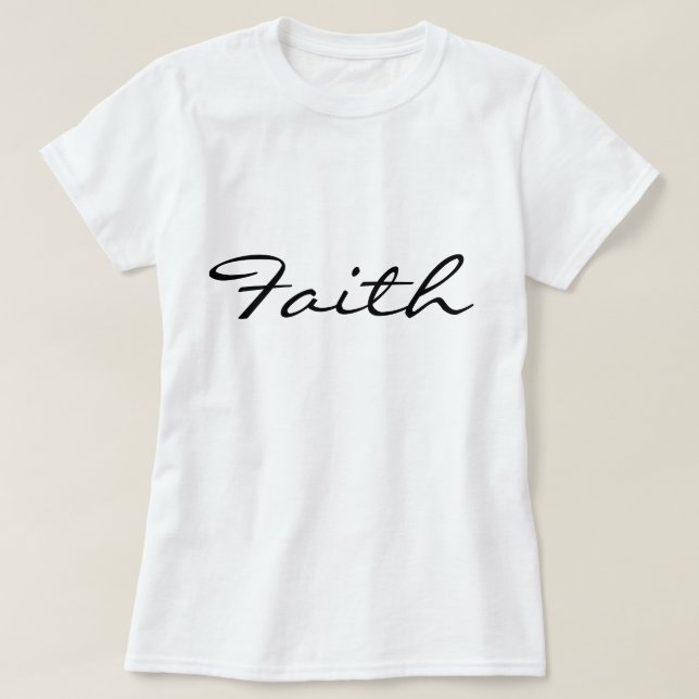 Colección de regalos de fe - camiseta (Diseño del anverso)