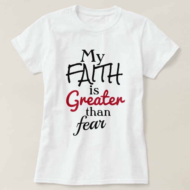 Colección de Regalos de Fe - Camiseta (Diseño del anverso)