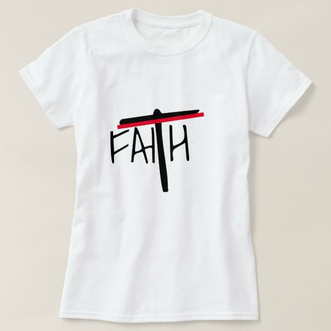 Colección de regalos de fe - camiseta (Diseño del anverso)