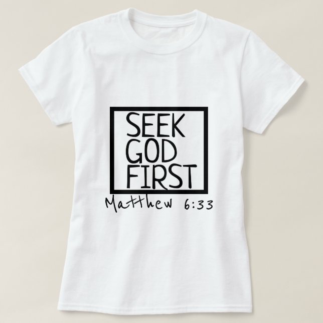Colección de regalos de fe - camiseta (Diseño del anverso)