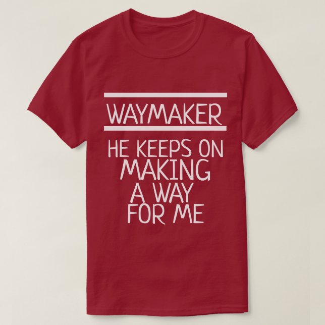Colección de regalos de fe - camiseta (Diseño del anverso)