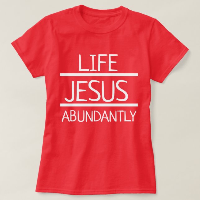 Colección de regalos de fe - camiseta (Diseño del anverso)