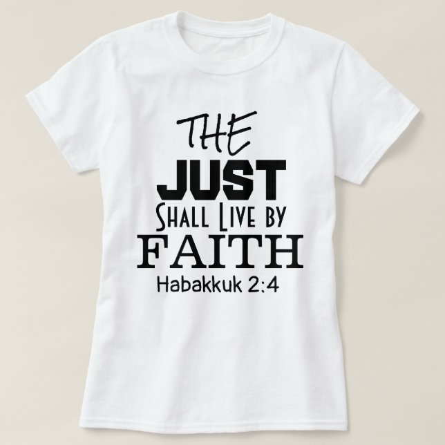 Colección de regalos de fe - camiseta (Diseño del anverso)