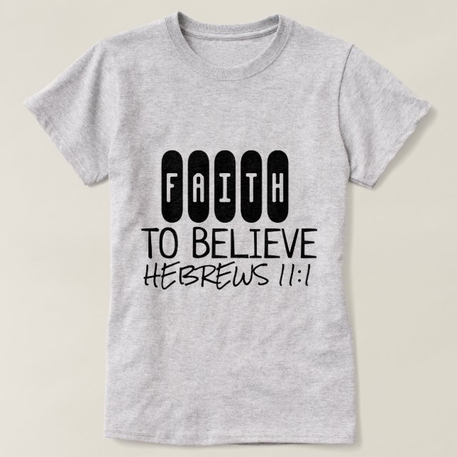 Colección de regalos de fe camiseta (Diseño del anverso)