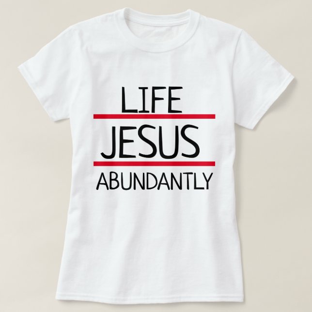 Colección de regalos de fe - camiseta (Diseño del anverso)