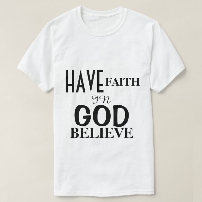 Colección de Regalos de Fe - Camiseta (Diseño del anverso)