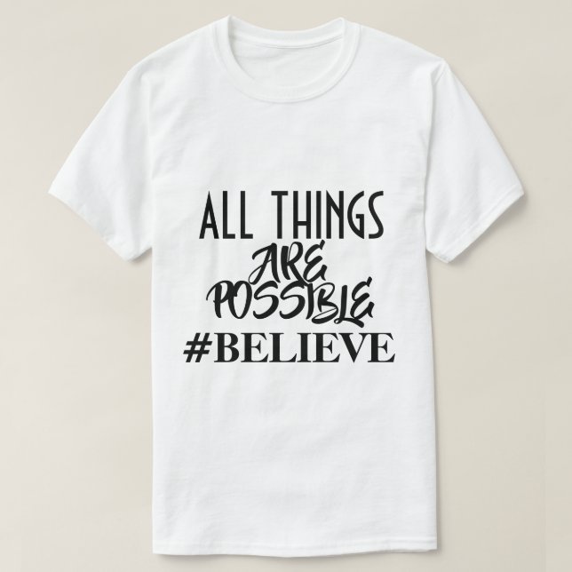 Colección de regalos de fe - camiseta (Diseño del anverso)