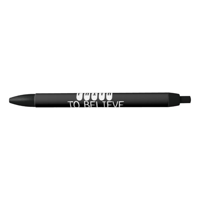 Colección de regalos de fe - Pluma de tinta negra (Anverso)