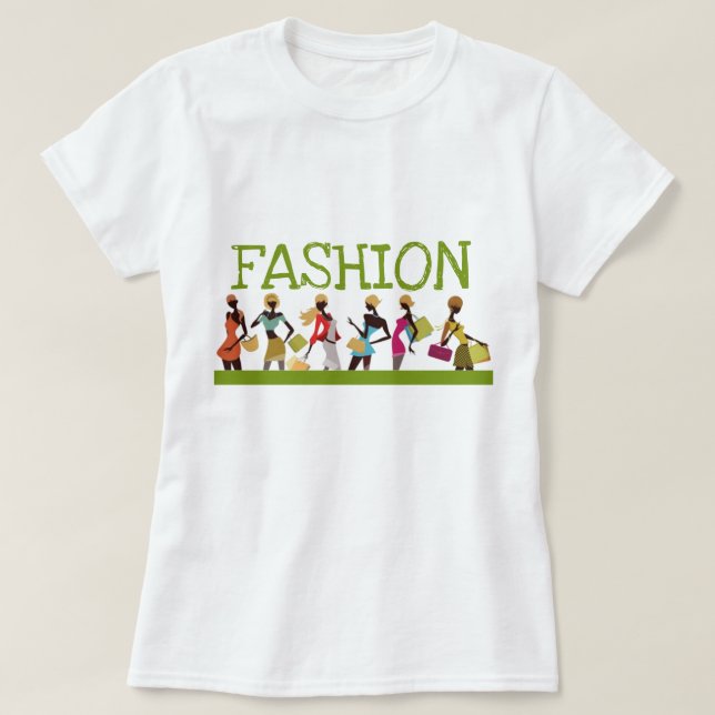 Colección de reina de compras - Camiseta para dama (Diseño del anverso)