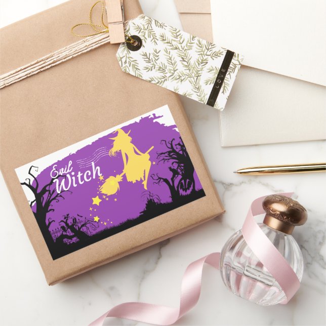 Colección de sellos de Halloween "Bruja malvada" (Regalar)