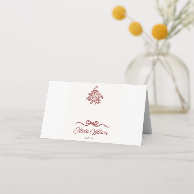 Colección de Tarjetas de Lugar de Boda (Anverso)