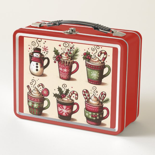 colección de tazas de café festivas (Anverso)
