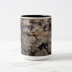 Colección de tazas de galletas de avena