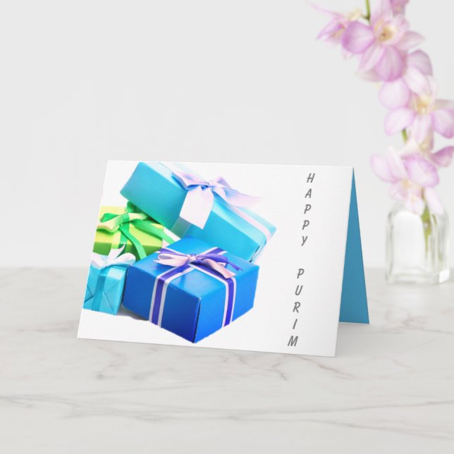 COLECCIÓN DE TMH - Regalos Diseño Purim Tarjeta de (Orquídea)