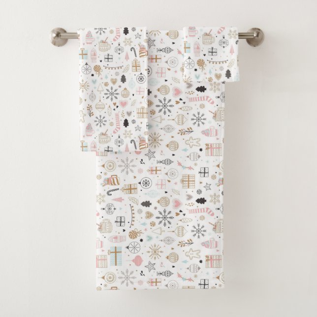 "Colección de toallas de baño acogedoras: diseños  (In situ)