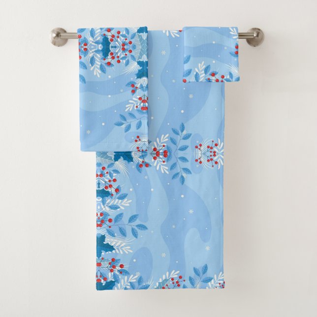 "Colección de toallas de baño acogedoras: diseños  (In situ)