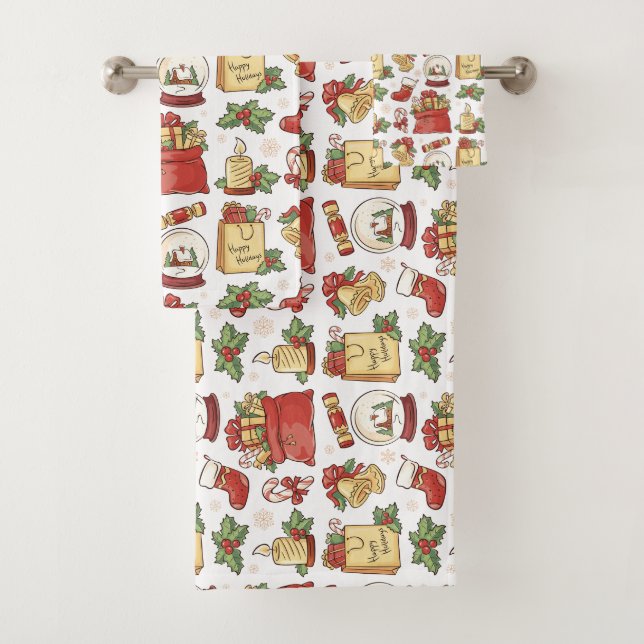 "Colección de toallas de baño acogedoras: diseños  (In situ)