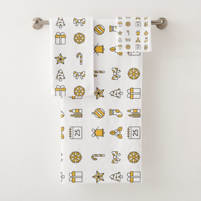 "Colección de toallas de baño acogedoras: diseños  (In situ)