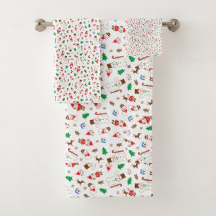 "Colección de toallas de baño acogedoras: diseños 