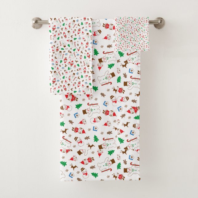 "Colección de toallas de baño acogedoras: diseños  (In situ)