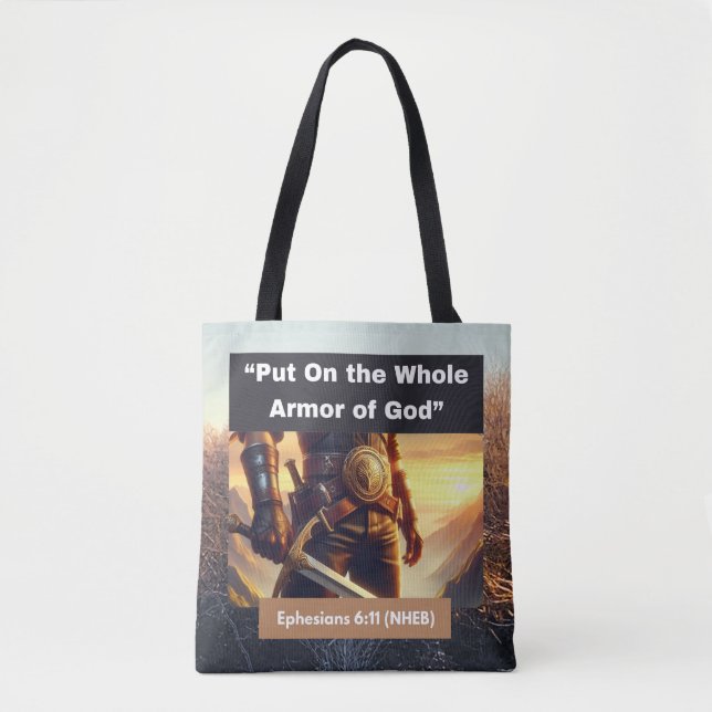 Colección de toda la armadura de Dios - Bolsa de T (Anverso)
