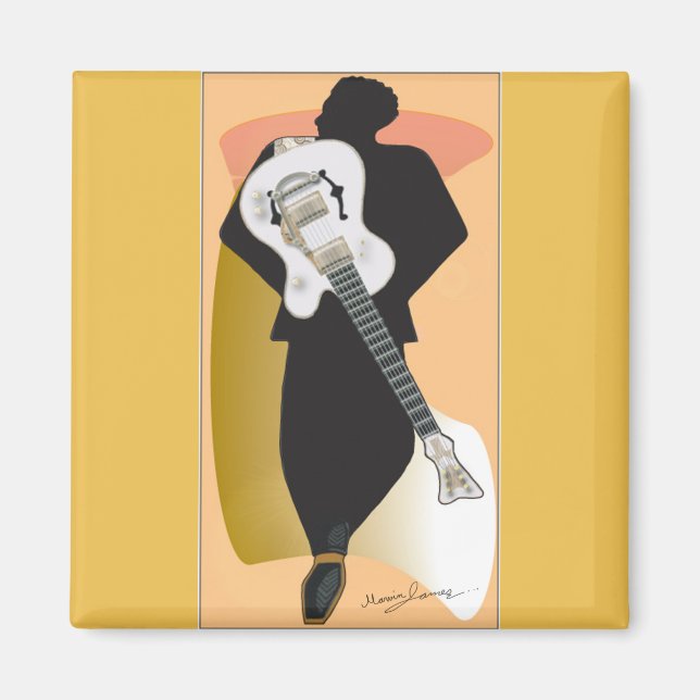 Colección de tríos - imán cuadrado (Frente)