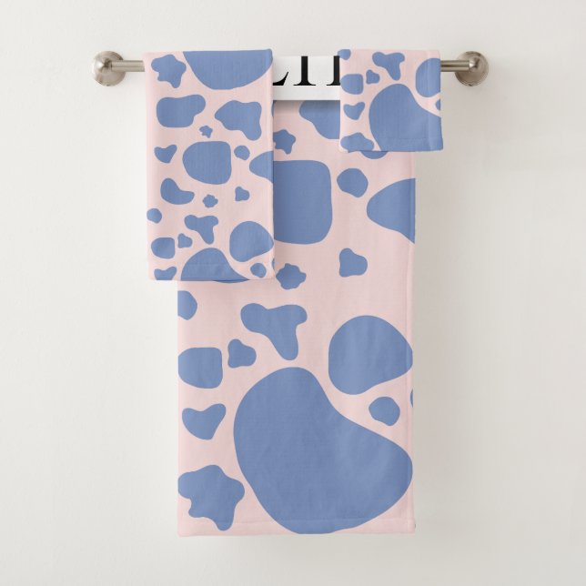 Colección de vacas rosas - Toallas de baño (In situ)
