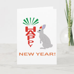 Colección del Año Nuevo con la tarjeta de encargo