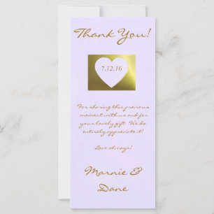 Colección dorada de Lavender de la tarjeta de agra