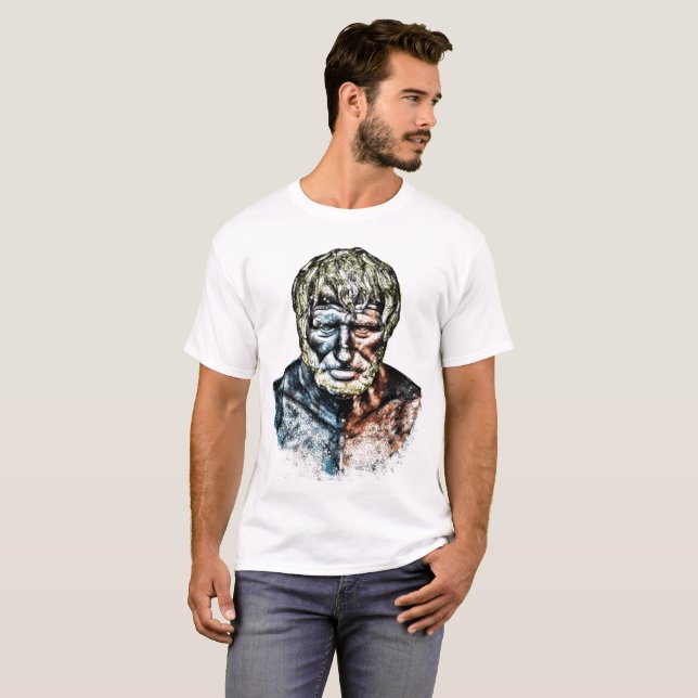 Colección estoica de la camiseta (Anverso completo)
