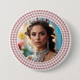 Colección Glam de Botón de Concurso en Rosa Dorado