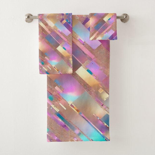 Colección holográfica opal de Purpurina moderno (In situ)