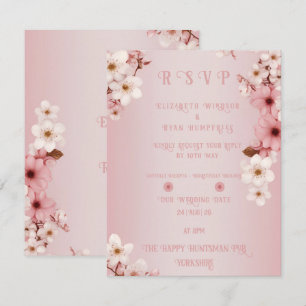 Colección Invitación a la Boda de Flores de Amor